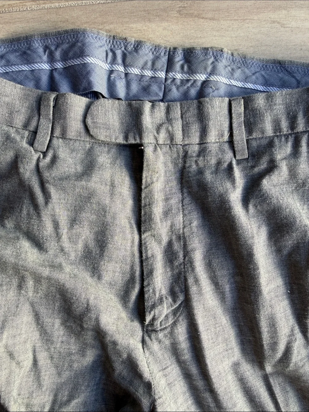 J. Crew Men's Gray Dress Pants - Slim Tailored Trousers